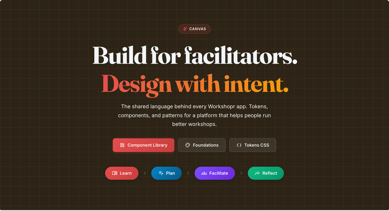 Canvas design system