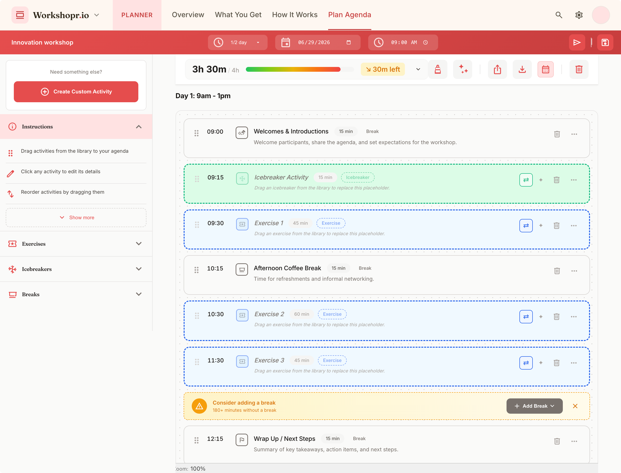 Workshopr.io facilitation platform
